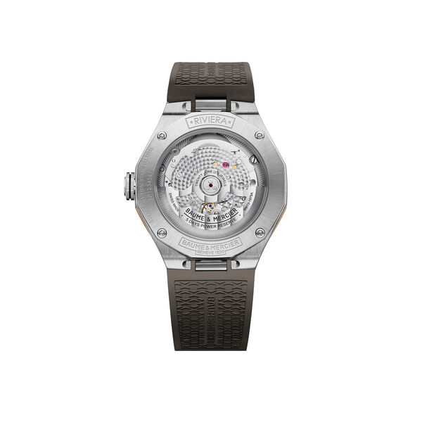 Riviera 39 mm automatique en acier inoxydable